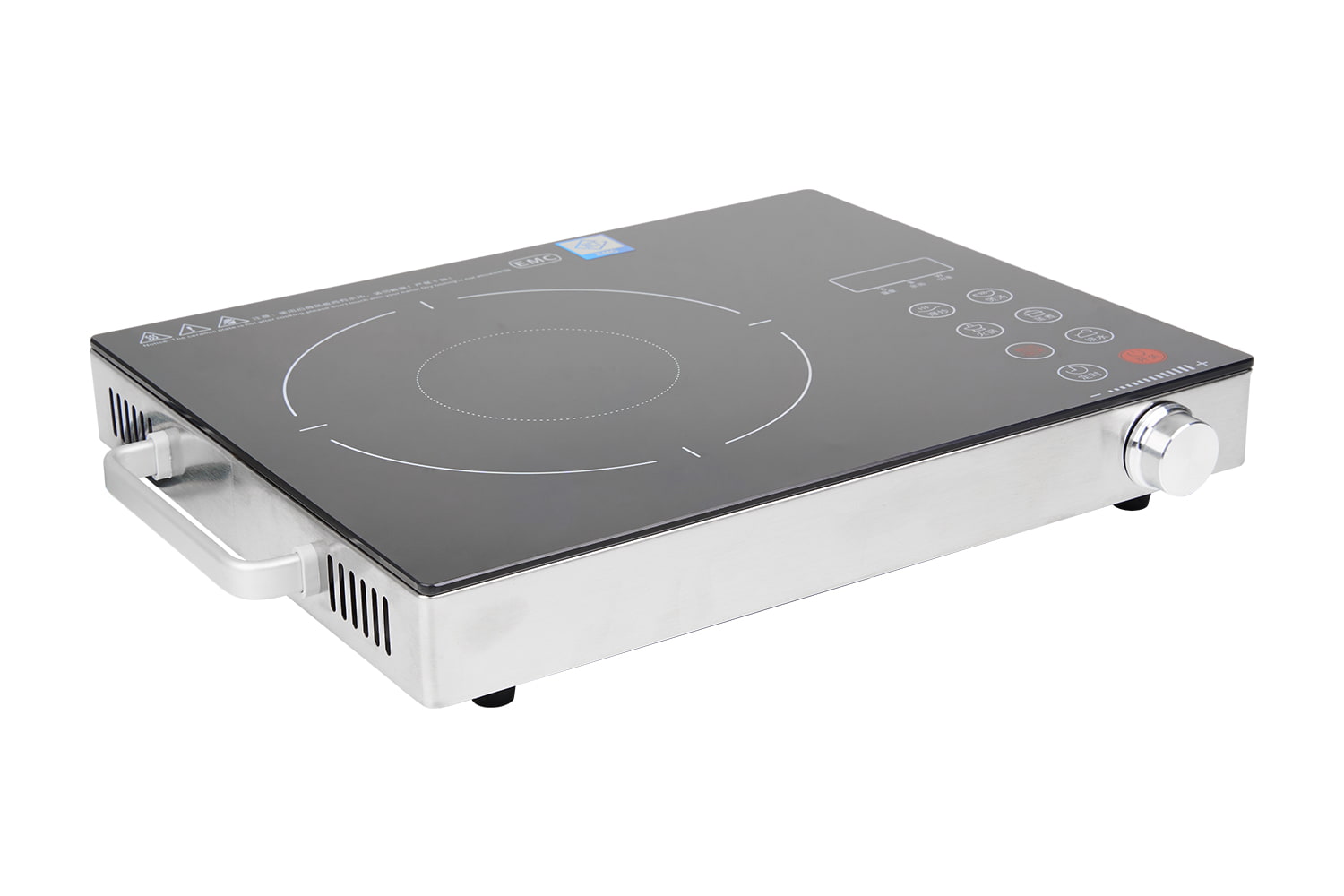 Cooktop infravermelho portátil YYH-20D101, fogão elétrico infravermelho com sensor de toque, com temporizador