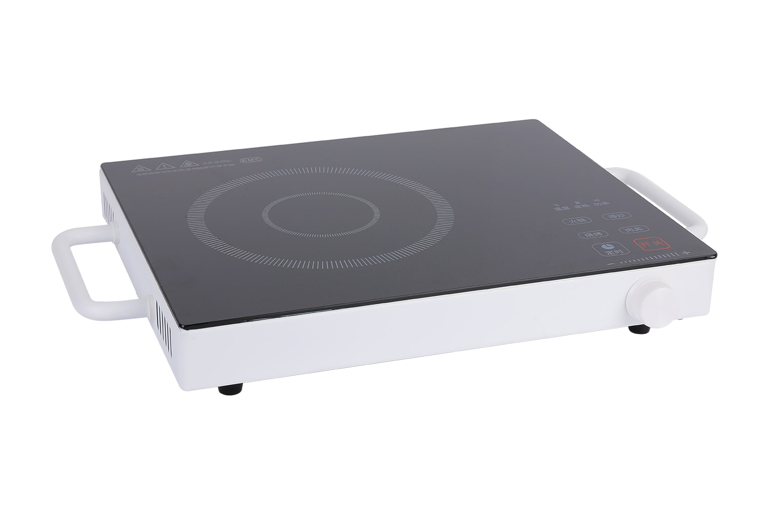 Cooktop infravermelho portátil YYH-22D102, fogão elétrico infravermelho com sensor de toque, com temporizador