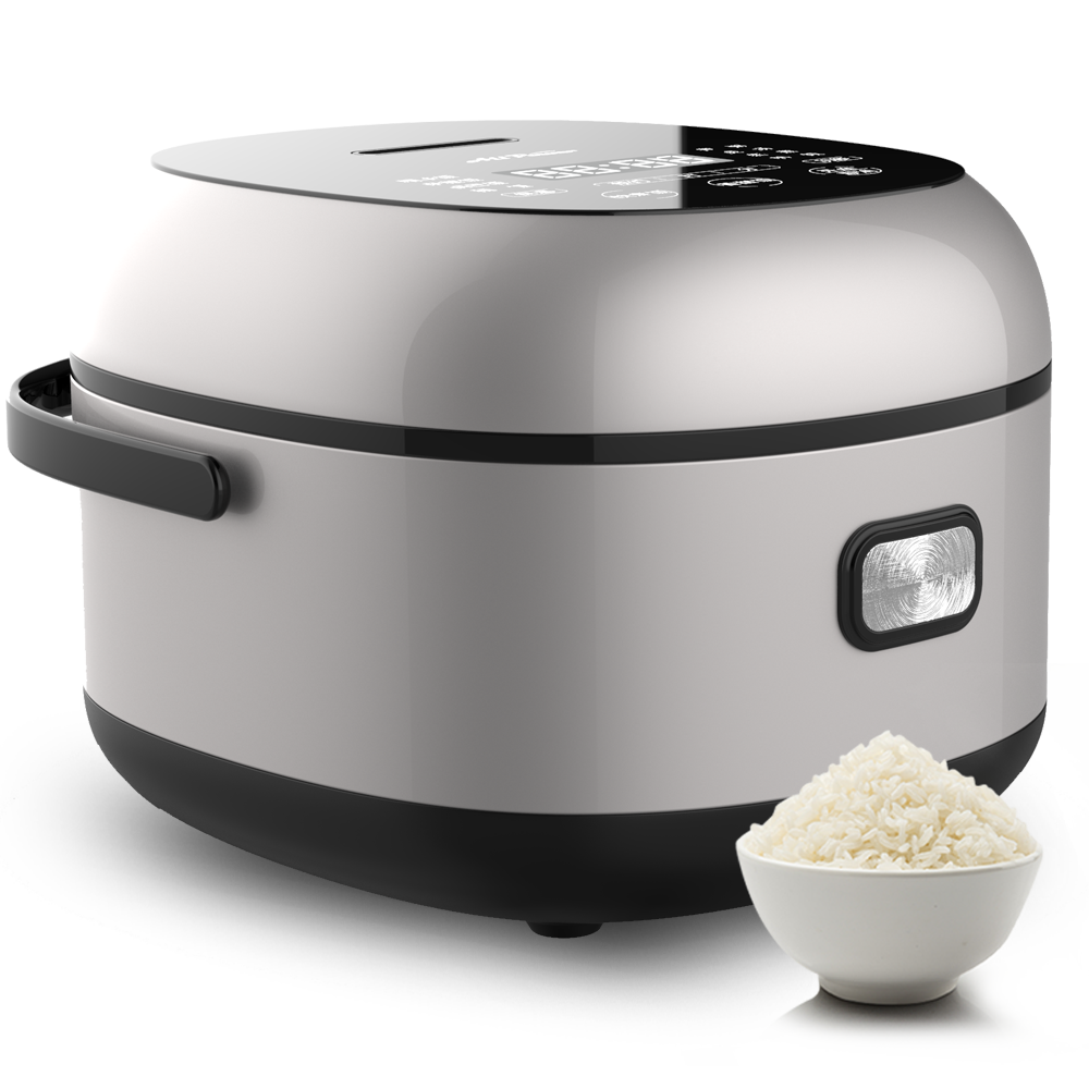 YYF-30FH01 Panela elétrica de arroz multifuncional IH de 3L, menu 10, configuração de tempo de 24 horas, vapor, sopa